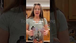 Making Pecan Milk! 123 Easy and Delicious #vegan #plantmilk #pecans