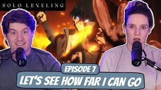 CERBERUS VS JINWOO! | Solo Leveling Wife Reaction | Ep 1x7 “Let's See How Far I Can Go”