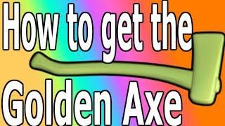 How to get the Golden Axe : Lumber Tycoon 2 | RoBlox ( NOT CLICKBAIT )