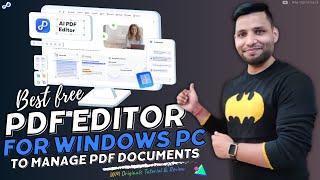 Best Free PDF Editor for Windows 10/11 in 2025 | Our Top Pick & Review - Tenorshare PDNob