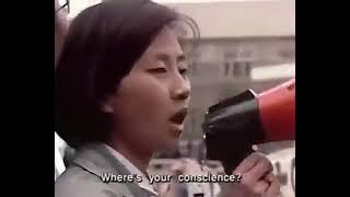 柴玲：人民日报，胡说八道！People's Daily, Full of nonsense Chai Ling Tiananmen 六四学运 1989-05