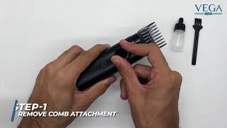 Cleaning of VEGA Beard Trimmer