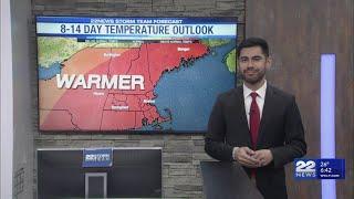 A look at the mild weather ahead of spring