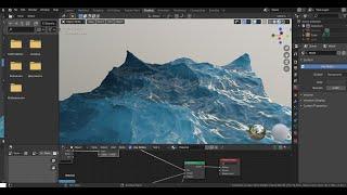 как создать океан в blender 2.8 / модификатор blender ocean