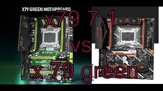 the old best vs the new beast (x79 green vs x79 deluxe 7.1)