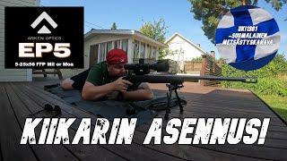 Kiikari projekti etenee! - Arken kiikarin asennus. Osa3. 4K