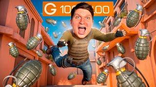 СМОЖЕШЬ пережить 100 ГРАНАТ — Получишь 10.000G! STANDOFF 2