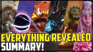 EVERYTHING Revealed Today at MagicCon Las Vegas! Eternities, Avatar, Lorwyn! - Magic: The Gathering