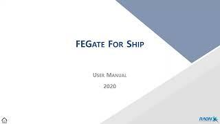 FEGate for ship - 00  Title contents