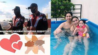 Cooking for our Frontliners + Swimming time with Millie!