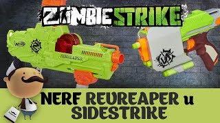 Nerf Zombi Strike "REVREAPER" и "SideStrike" - Обзор бластеров