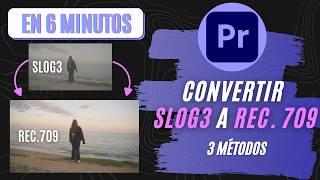 How to CONVERT SLOG3 to REC.709 | Adobe Premiere Pro Tutorial