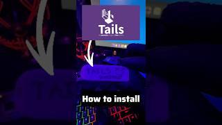 How to Install Tails OS on a USB. #cybersecurity #linux #tails #privacy #shorts #tailsos #liveusb