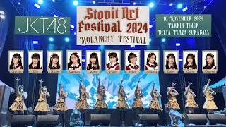 JKT48 Live @ Stovit Art Festival 2024 Surabaya