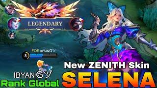 Curse of Cinder Selena New ZENITH Skin - Top Global Selena by ɪʙʏᴀɴGツ - Mobile Legends