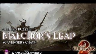 Guild Wars 2 - Jumping Puzzle - Malchor's Leap (Scavenger's Chasm) + Orb Locations