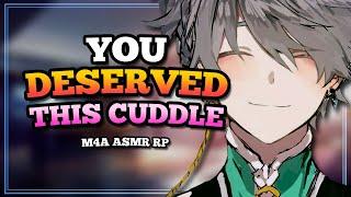 Caring Roommate Realizes You're Depressed And Cuddles You【ASMR M4A ROLEPLAY】