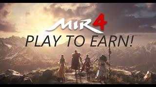 MIR4 play to earn selling draco coins legit 3 days farm