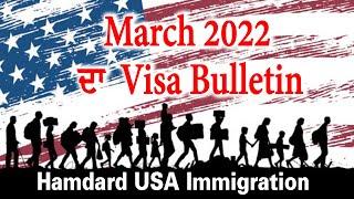 March 2022 ਦਾ  Visa Bulletin  | Hamdard Immigration Matters