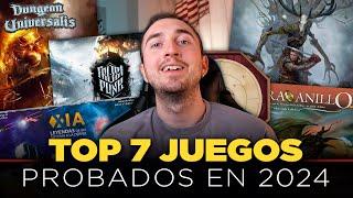 Top 7 Juegos de Mesa PROBADOS en 2024 | A Solas con Lumerien