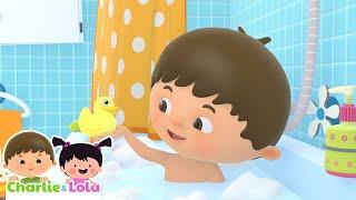 Bath Song ​​ I Bath time with Charlie ​​| Nursery Rhymes & Songs for Kids ​ @Charlie-Lola
