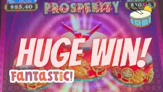 HUGE WIN! Dancing Drums Prosperity!