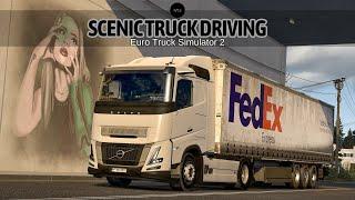 Scenic Truck Driving-The Most Realistic Mods of Ets 2-Volvo [I-Save] New FH 6 Aero 500. [1.54/2025]