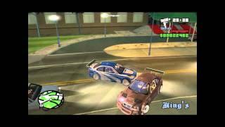 GTA san ANDREAS BMW M3 GTR IN ACTION