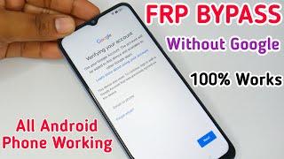 Bypass FRP Without Google Account 100% Works All Android Phone | Unlock FRP Samsung/VIVO/OPPO/Mi/LG