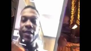 ERYKAH BADU stops periscope and show Gary, IN some