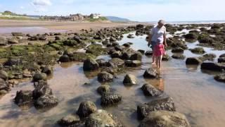 Rock pool in Seascale