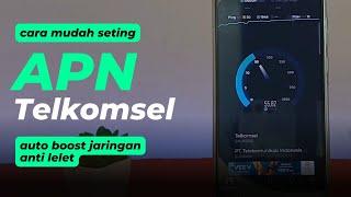 BOOST JARINGAN TELKOMSEL KALIAN DENGAN SETINGAN APN INI️️️️ APN TELKOMSEL TERBARU 2024