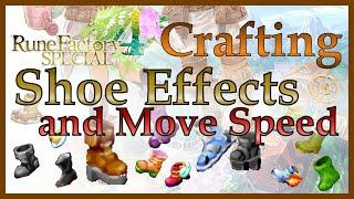 [RF4S] Advanced Shoe Crafting and All the Best Shoe Effects in Rune Factory - Teacher's Guide