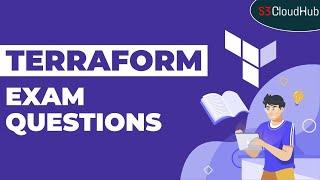 Top 30 Terraform Associate Exam Sample Questions: Practice Questions Part -1 @S3CloudHub #dumps