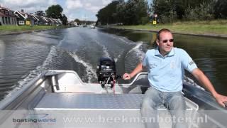 Beekman Watersport Goes DEMO Smartliner 130 en 170 aluminium Testvaart Boatingworld