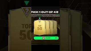 Dream Top 50 packs  !!! #fcmobile #fifamobile