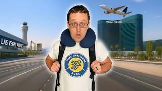 I WALKED From the Airport to the Las Vegas Strip - In the SUMMER!!
