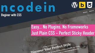 Create Perfect Sticky Headers in Bricks Builder | Fix Common Issues with Simple CSS