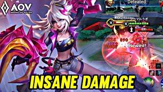 AOV : AOI GAMEPLAY | INSANE DAMAGE - ARENA OF VALOR LIÊNQUÂNMOBILE ROV