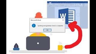 Grammer and Spelling Check Error on Microsoft Word Fix.