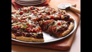 Beef Pizza Recipe (QUICK & EASY)