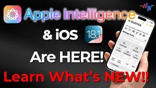  Discover iOS 18.1: Say Hello to Apple Intelligence!