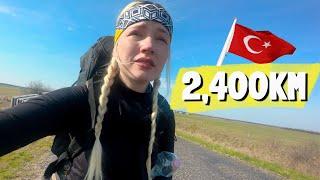 I AM WALKING TO ISTANBUL (2,400KM ALONE) ‍️