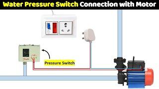 Learn to Connect Pressure Switch with a Water Pump @TheElectricalGuy