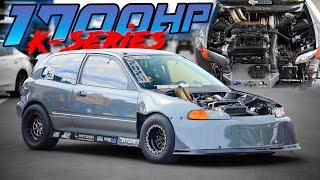 1700HP Honda Civic | The FASTEST AWD K-Series! (AWD Hondas Takeover FL2K)