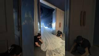 "She Walked In Like a Queen  | Dreamy Bridal Entry"#WeddingViralVideo