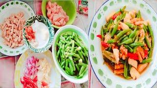 CARA MEMBUAT TUMIS BUNCIS AYAM, ALA BUNDA LASTRI OFFICIAL