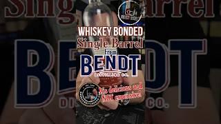 Unbendt Whiskey Bonded Single Barrel Bourbon! - Bendt Distilling Company #whiskey #bourbon #review