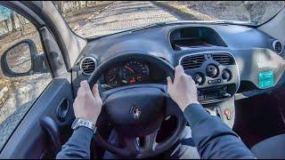 Renault Kangoo II | 4K POV Test Drive #179 Joe Black