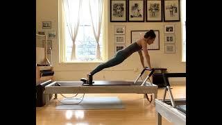Archival Pilates Transition from Long Stretch into Downstretch